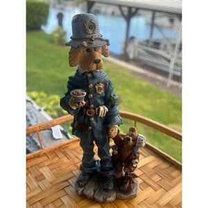 Boyds Bears Folkstone Sgt Rex & Matt Police/Dog Figurine 2874 Vintage 1997